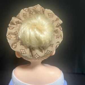 Stylish Scrunchie  - Tan